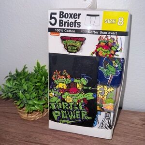 Nickelodeon Teenage Mutant Ninja Turtles Boxer Briefs - Black and Green